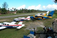 El Portillo Airport, Samaná Dominican Republic (EPS) - visitors - by Wolfgang Zilske
