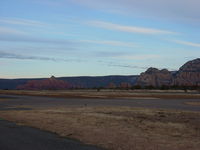 Sedona Airport (SEZ) - Runway and taxiway - by COOL LAST SAMURAI