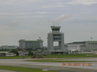 Kuala Lumpur International Airport, Sepang, Selangor Malaysia (WMKK) - Control Tower at Kuala Lumpur, Malaysia - by John J. Boling