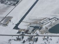 Shelby Community Airport (12G) - Closer view of the ramp & buildings - by Bob Simmermon