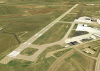 Bismarck Municipal Airport (BIS) - BIS Runway 13 - by Joe Zirbes