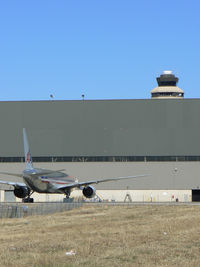 Dallas/fort Worth International Airport (DFW) - American Airlines 757 - at DFW Maintenance Hanger - by Zane Adams