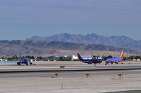 Mc Carran International Airport (LAS) - Lots of Southwest Airliners - by Brad Campbell