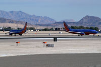 Mc Carran International Airport (LAS) - Slow down and pull to the right please...no, your other right! - by Brad Campbell