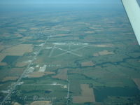 Gainesville Municipal Airport (GLE) - From the Air - by B.Pine
