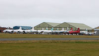 Blackpool International Airport, Blackpool, England United Kingdom (EGNH) - A Feb 2008 update of the aircraft (HS748 and ATP) still in storage at Blackpool - by Terry Fletcher