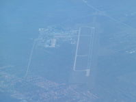 Belgrade Nikola Tesla International Airport - Belgrade, Serbia-Montenegro (BEG) from FL320 - by John J. Boling