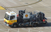Manchester Airport, Manchester, England United Kingdom (EGCC) - Shell Fuel Vehicle - by David Burrell