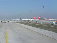 Istanbul Atatürk International Airport, Istanbul Turkey (LTBA) - North ramp at Ataturk Airport, Istanbul - by John J. Boling