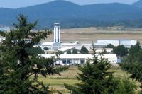 Whidbey Island Nas /ault Field/ Airport (NUW) - Control tower of the naval air base - EA-6B can be seen - by Michel Teiten ( www.mablehome.com )