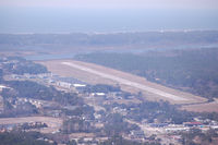Cape Fear Regional Jetport/howie Franklin Fld Airport (SUT) - Base leg of Rwy 23 at SUT - by Kevin Williams