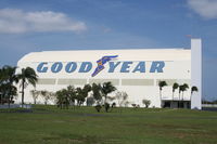 Pimaga Airport - Goodyear Blimp hangar at Pompano Beach - by Florida Metal