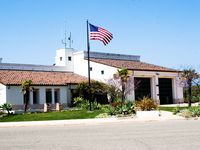 Santa Barbara Municipal Airport (SBA) - Santa Barbara Fire Station - by Mike Madrid