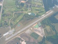 Bacon County Airport (AMG) - View from 6000' - by Bob Simmermon