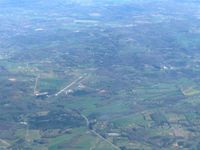 Mcminn County Airport (MMI) - Looking E from 9000' - by Bob Simmermon