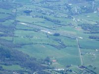 Monroe County Airport (MNV) - Looking E from 9000' - by Bob Simmermon