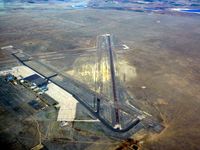 La Junta Municipal Airport (LHX) - La Junta airport shot from 7500MSL - by Victor Agababov