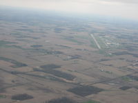 Springfield-beckley Municipal Airport (SGH) - Looking up runway 24 - by Bob Simmermon