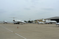 Arlington Municipal Airport (GKY) - Invasion of the Biz Jets - THREE Lockheed Martin, Black and Decker, Misc GV, Cessna Jet, and one from Mexico along with the small ones... - by Zane Adams