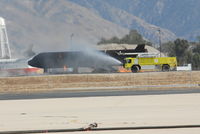 San Bernardino International Airport (SBD) - Fire fighting practice at San Bernardino IAP - by J.G. Handelman