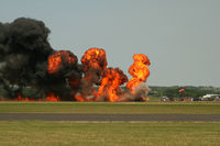 Draughon-miller Central Texas Regional Airport (TPL) - At Central Texas Airshow - Blastards Walking Bomb 1 - by Zane Adams