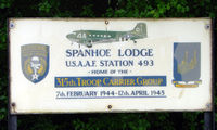 OOOO Airport - Sign at the entrance to Spanhoe Airfield - by Terry Fletcher