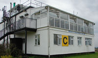 Leicester Airport, Leicester, England United Kingdom (EGBG) - Leicester Aero Club and Control Tower - by Terry Fletcher