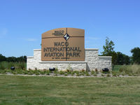 Tstc Waco Airport (CNW) - South entrance, off US Hwy 84, to TSTC airport ... former Connally AFB - by Zane Adams