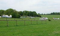 Popham Airfield Airport, Popham, England United Kingdom (EGHP) - An overall view of the mix of aircraft residents  at Popham - by Terry Fletcher