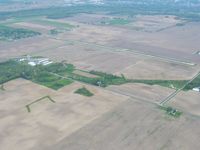 Sidney Municipal Airport (I12) - Looking NW from 2500' - Sidney, OH - by Bob Simmermon
