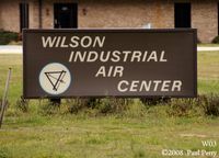 Wilson Industrial Air Center Airport (W03) - New sign, sporting an airport diagram - by Paul Perry