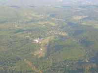 Sky Acres Airport (44N) - Looking south from 4500' - by Bob Simmermon