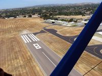 Santa Ynez Airport (IZA) - Departing Santa Ynez - by Mike Madrid