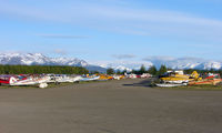 Lake Hood Seaplane Base (LHD) - Parked aircraft at Lake Hood - mostly tired aircraft that would use the gravel strip - by Terry Fletcher