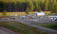 Talkeetna Airport (TKA) - An overview of Talkeetna State Airport , Alaska - by Terry Fletcher