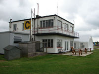 Wickenby Aerodrome Airport, Lincoln, England United Kingdom (EGNW) - Wickenby EGNW Control Tower , Museum and Cafe - by Terry Fletcher