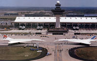 Washington Dulles International Airport (IAD) - 2 concordes that landed at dulles airport - by Luke K.