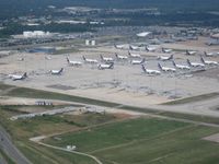 Memphis International Airport (MEM) - FEDEX Heavy ramp @ KMEM and TNANG C-5B ramp from 900AGL - by Iflysky5