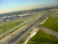 Long Beach /daugherty Field/ Airport (LGB) - Crossing runway 25R on departure from LASD heliport - by Iflysky5