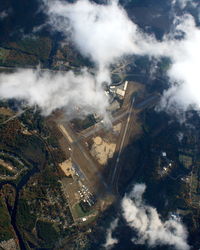 Orléans Bricy Airport - Orange, MA from 14,000 feet above - by Dave G