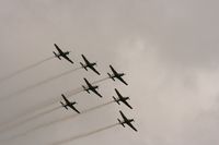 RAF Fairford Airport, Fairford, England United Kingdom (FFD) - Taken at the Royal International Air Tattoo 2008 during arrivals and departures (show days cancelled due to bad weather) - by Steve Staunton