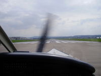Hawarden Airport, Chester, England United Kingdom (EGNR) - runway 23 departure - by chrishall