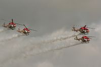 RAF Fairford Airport, Fairford, England United Kingdom (EGVA) - Taken at the Royal International Air Tattoo 2008 during arrivals and departures (show days cancelled due to bad weather) - by Steve Staunton