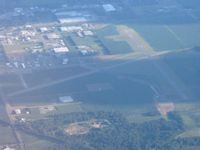 Kirsch Municipal Airport (IRS) - Looking southwest from 7500' - by Bob Simmermon
