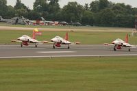 RAF Fairford Airport, Fairford, England United Kingdom (EGVA) - Taken at the Royal International Air Tattoo 2008 during arrivals and departures (show days cancelled due to bad weather) - by Steve Staunton