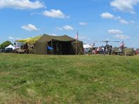 Fairfield County Airport (LHQ) - Part of the military exhibit at Wings of Victory airshow - Lancaster, Ohio - by Bob Simmermon