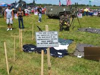 Fairfield County Airport (LHQ) - Part of the military exhibit at Wings of Victory airshow - Lancaster, Ohio - by Bob Simmermon