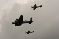 RAF Fairford Airport, Fairford, England United Kingdom (EGVA) - Taken at the Royal International Air Tattoo 2008 during arrivals and departures (show days cancelled due to bad weather) - by Steve Staunton