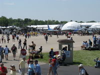 Wittman Regional Airport (OSH) - EAA AirVenture 2008-Scene from a Canon Camera tower - by Doug Robertson