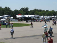 Wittman Regional Airport (OSH) - EAA AirVenture 2008-Scene from a Canon Camera tower - by Doug Robertson